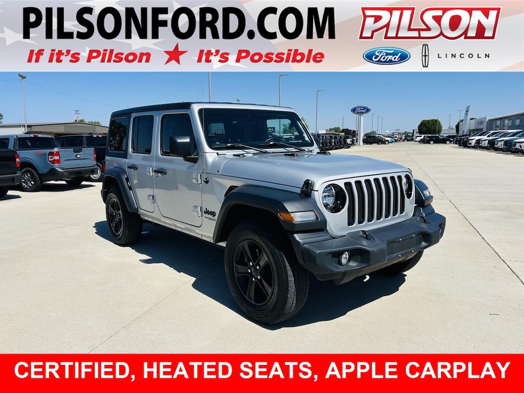 Certified 2022 Jeep Wrangler Unlimited Sport Altitude SUV
