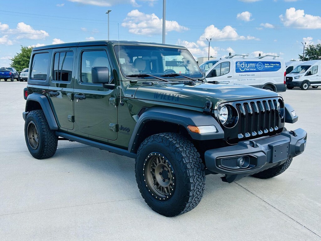 Certified 2022 Jeep Wrangler Unlimited Willys Sport SUV