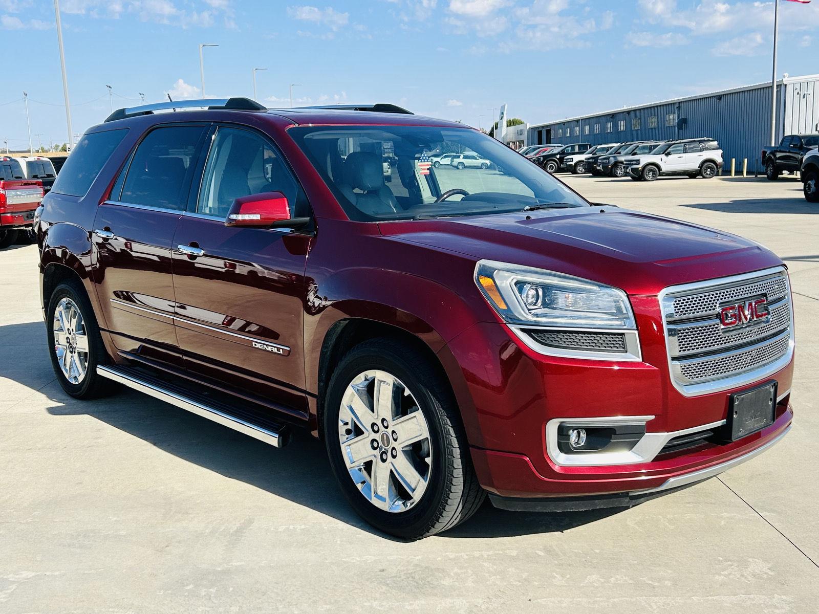 Used 2016 GMC Acadia Denali with VIN 1GKKVTKDXGJ119596 for sale in Mattoon, IL