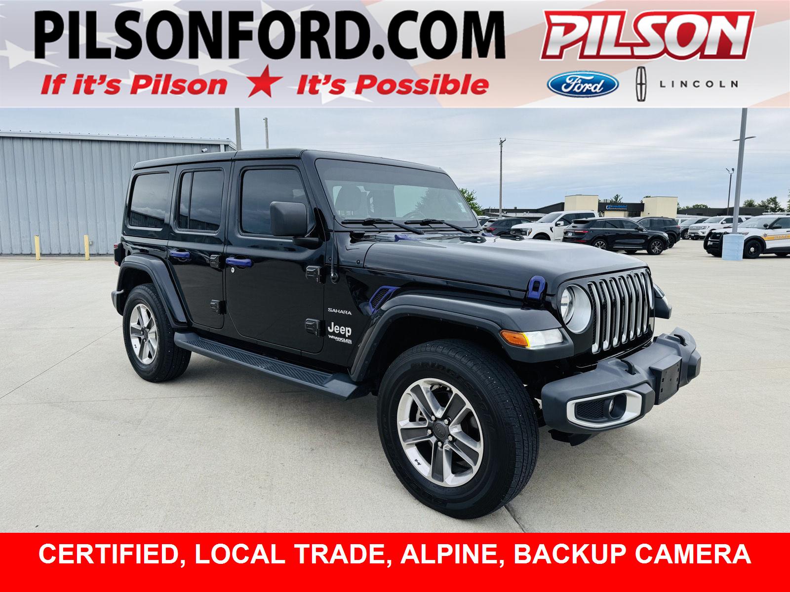 2020 Jeep Wrangler Sahara's photo