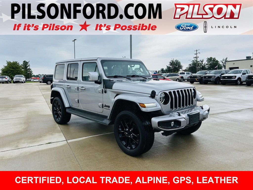 Certified 2021 Jeep Wrangler Unlimited Sahara High Altitude SUV