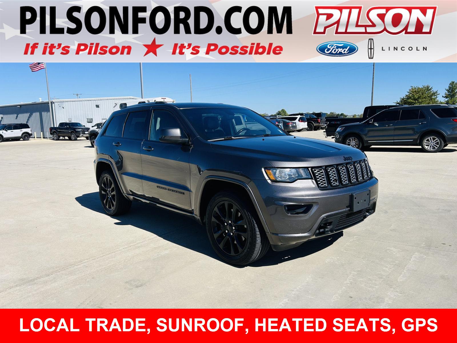 Used 2021 Jeep Grand Cherokee Altitude with VIN 1C4RJFAG6MC531436 for sale in Mattoon, IL