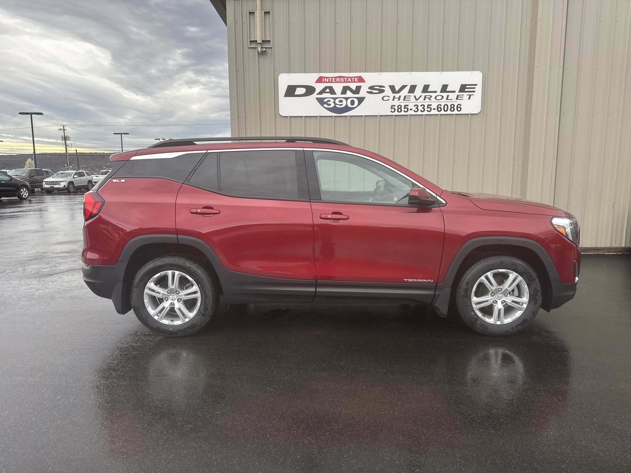 Used 2019 GMC Terrain SLE with VIN 3GKALTEV5KL101949 for sale in Dansville, NY
