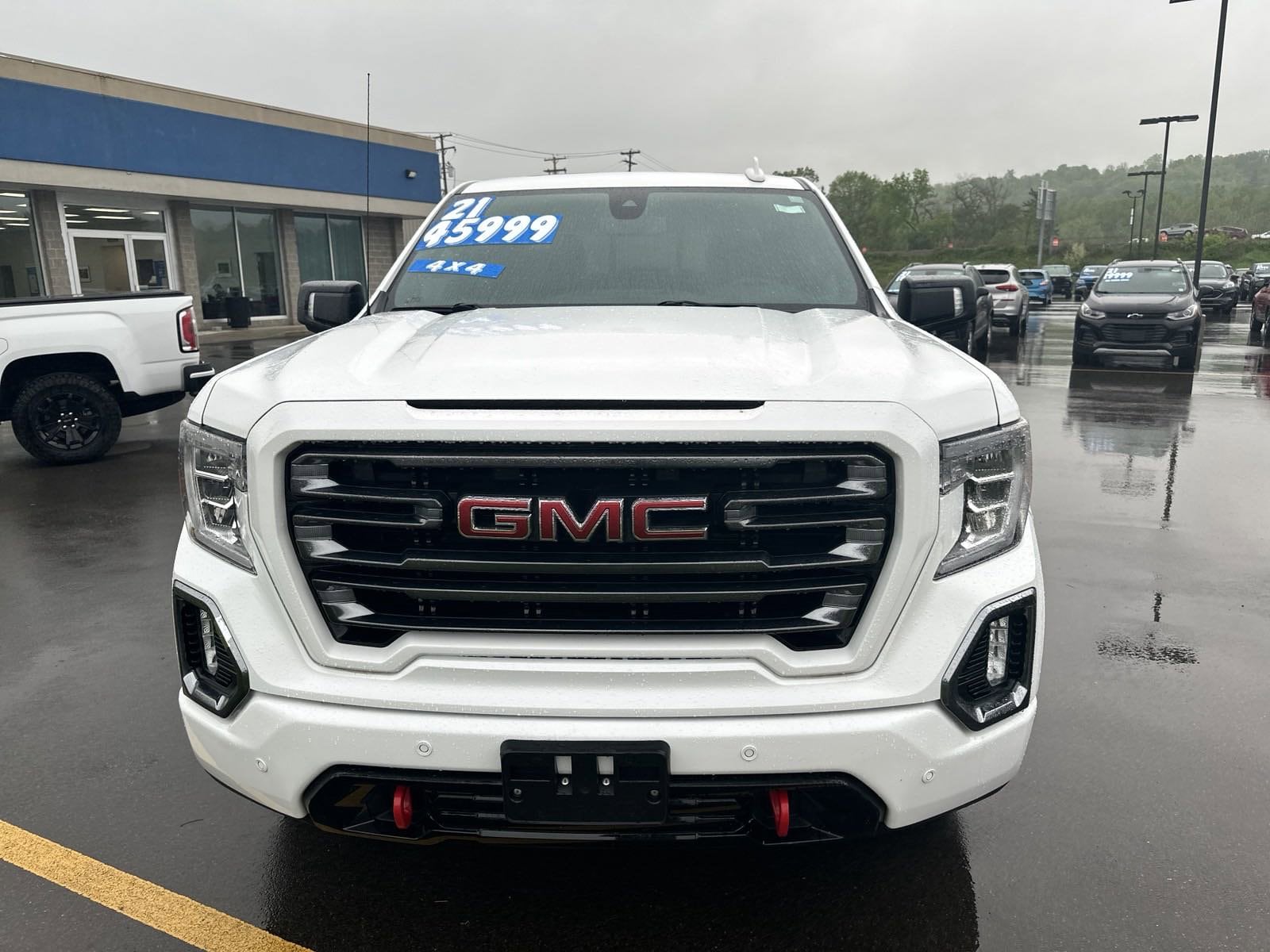 Used 2021 GMC Sierra 1500 AT4 with VIN 3GTP9EED5MG340307 for sale in Dansville, NY