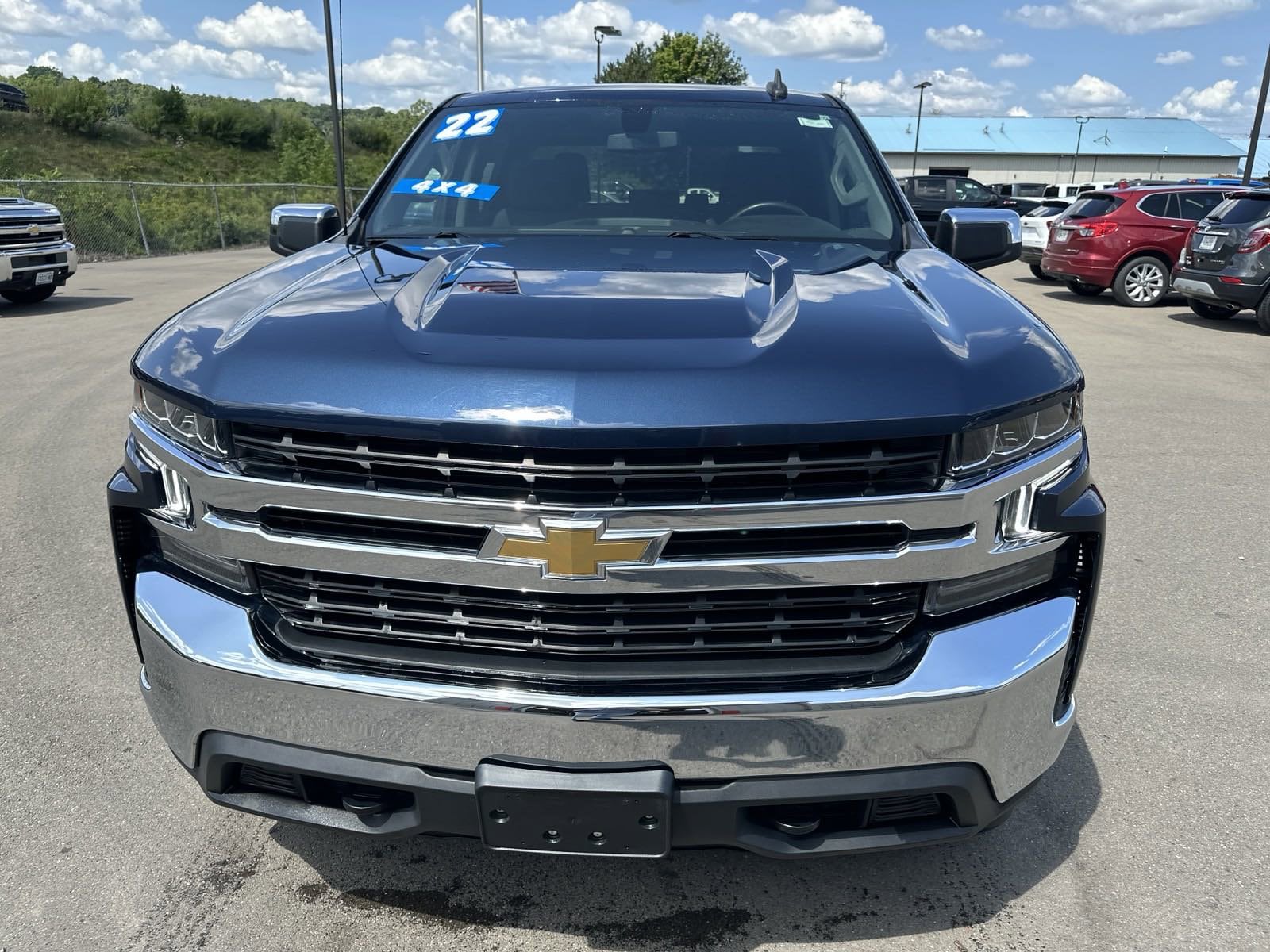 Used 2022 Chevrolet Silverado 1500 Limited LT with VIN 1GCUYDED2NZ156282 for sale in Dansville, NY