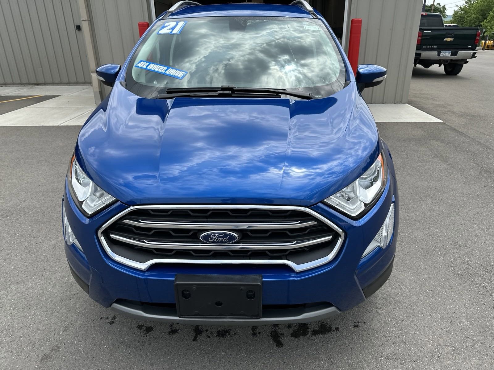 Used 2021 Ford EcoSport Titanium with VIN MAJ6S3KL3MC403526 for sale in Dansville, NY