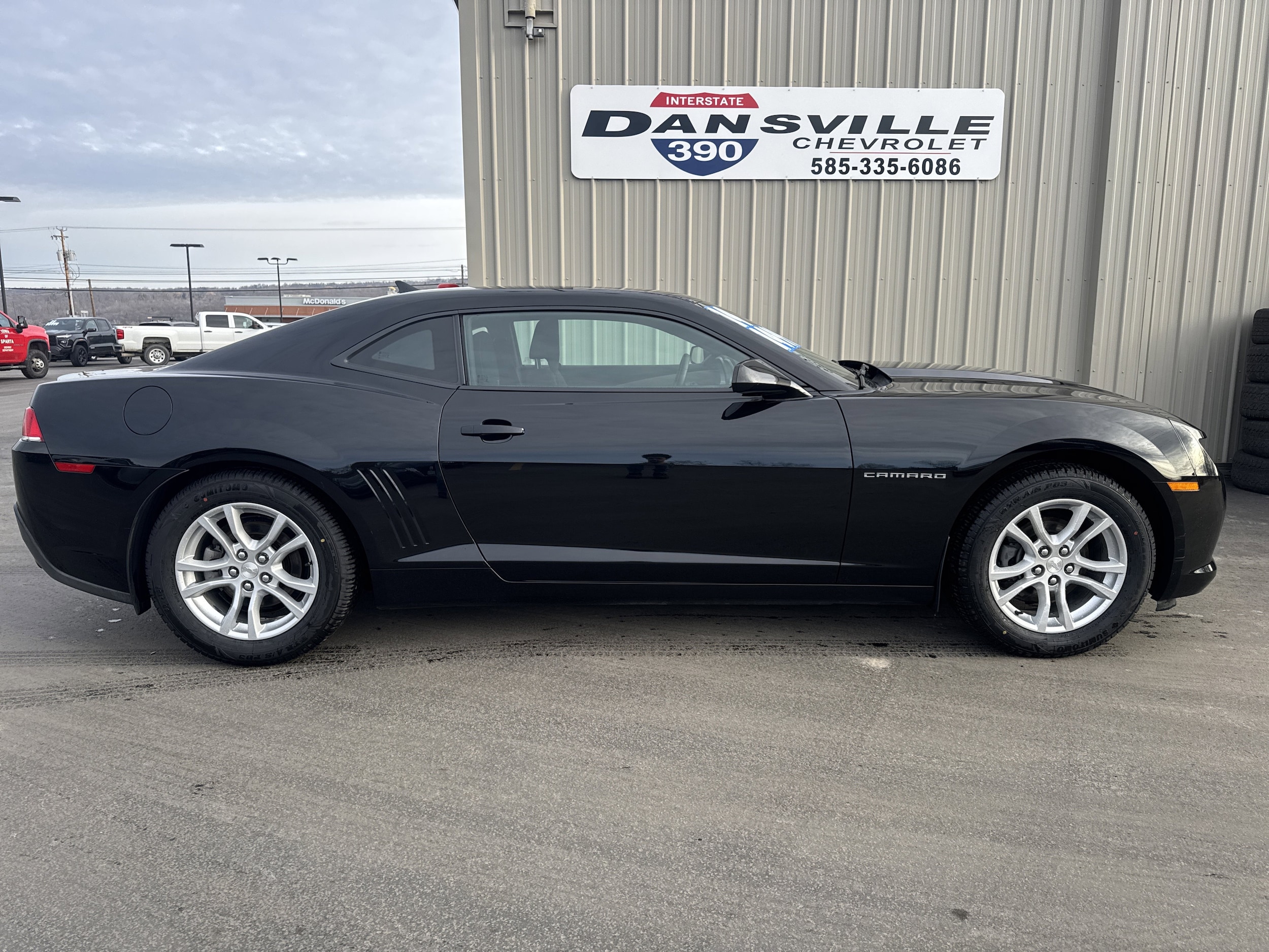 Used 2014 Chevrolet Camaro 2LS with VIN 2G1FA1E33E9135219 for sale in Dansville, NY