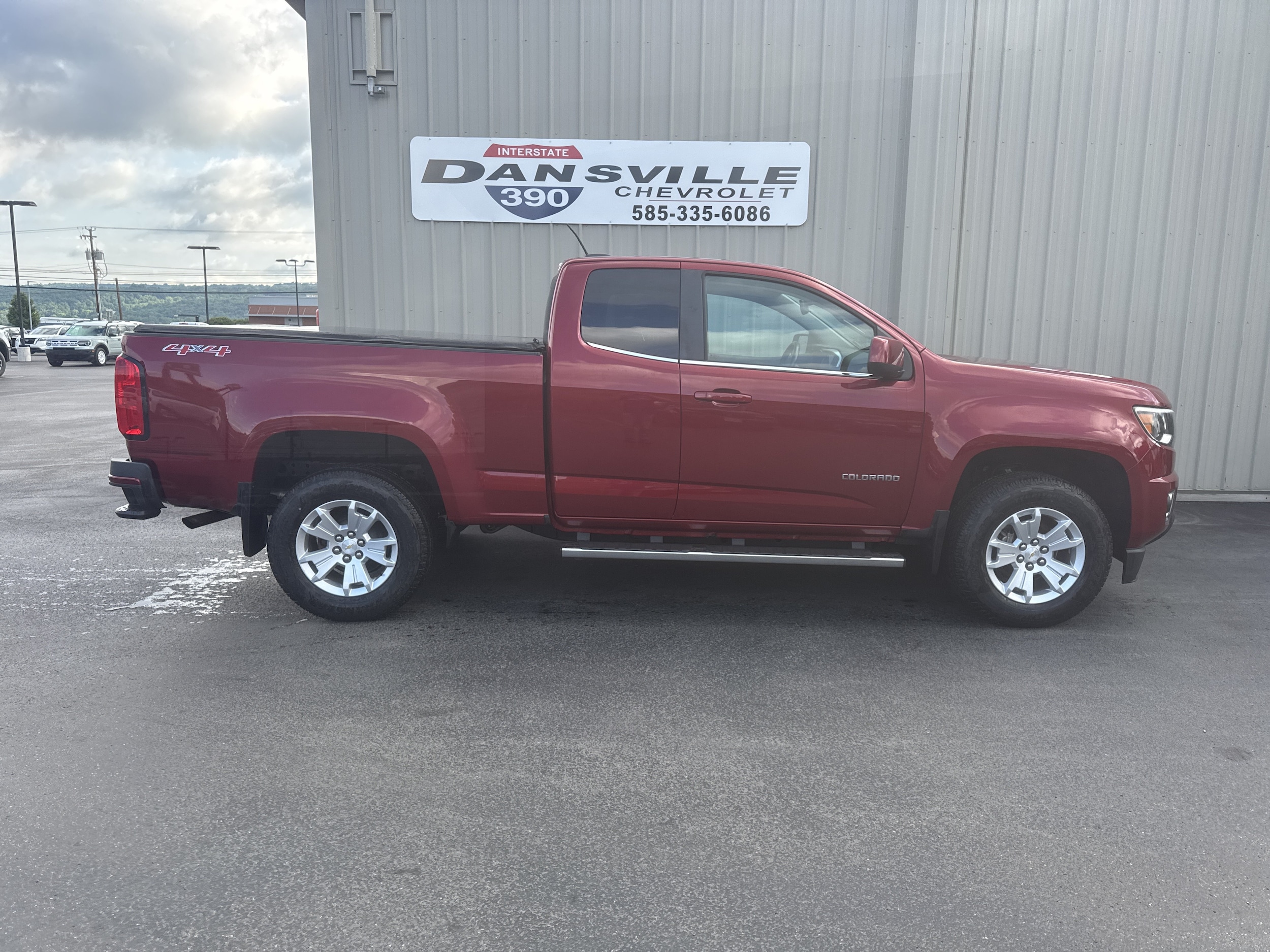 Used 2018 Chevrolet Colorado LT with VIN 1GCHTCEA5J1160433 for sale in Dansville, NY