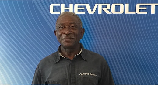 Staff member Henry Tillman from 609398580f1d