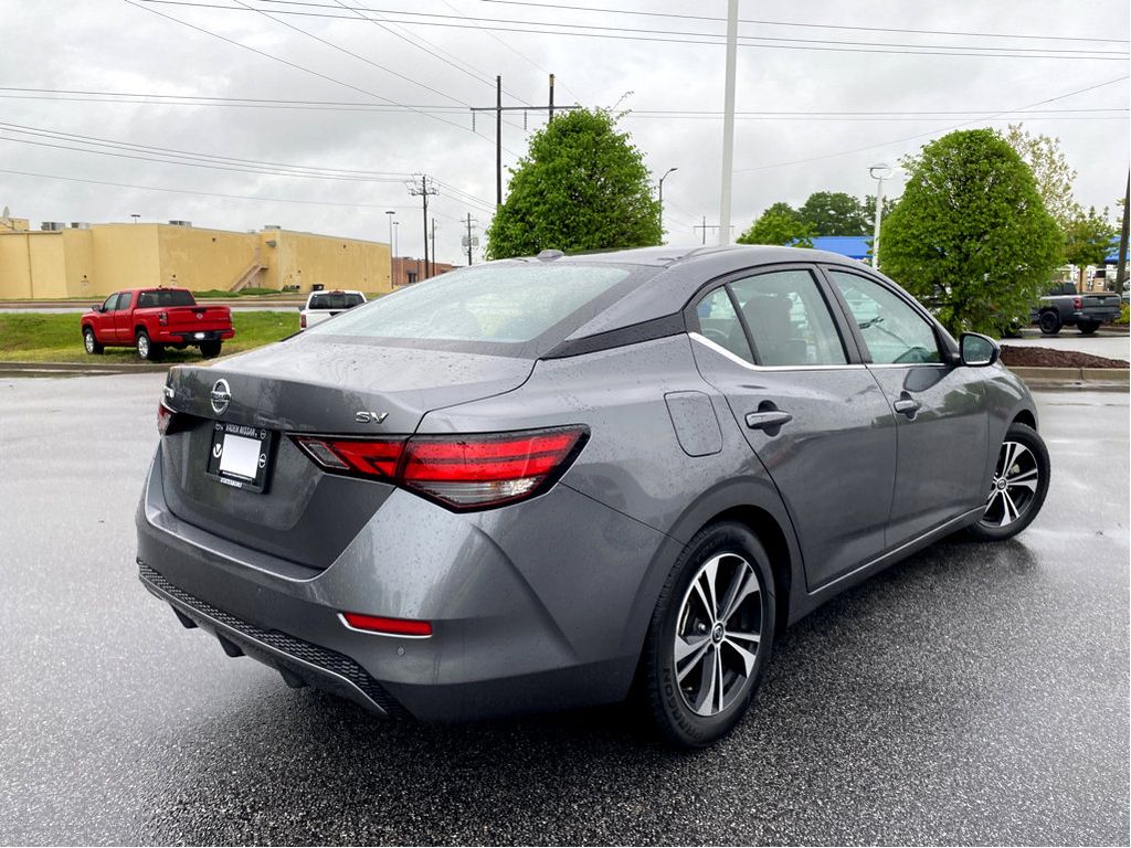 Used 2021 Nissan Sentra SV with VIN 3N1AB8CV5MY256797 for sale in Savannah, GA