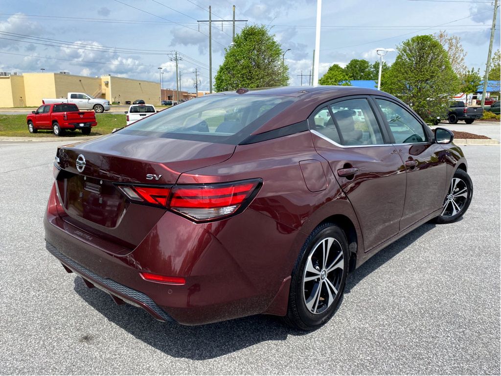 Used 2021 Nissan Sentra SV with VIN 3N1AB8CV0MY211573 for sale in Savannah, GA