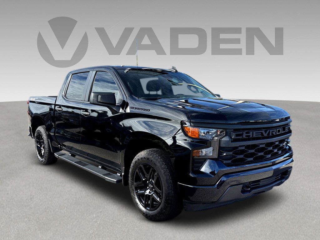 Used 2024 Chevrolet Silverado 1500 Custom Truck Crew Cab