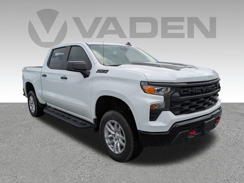 Certified 2024 Chevrolet Silverado 1500 Custom Trail Boss Truck Crew Cab