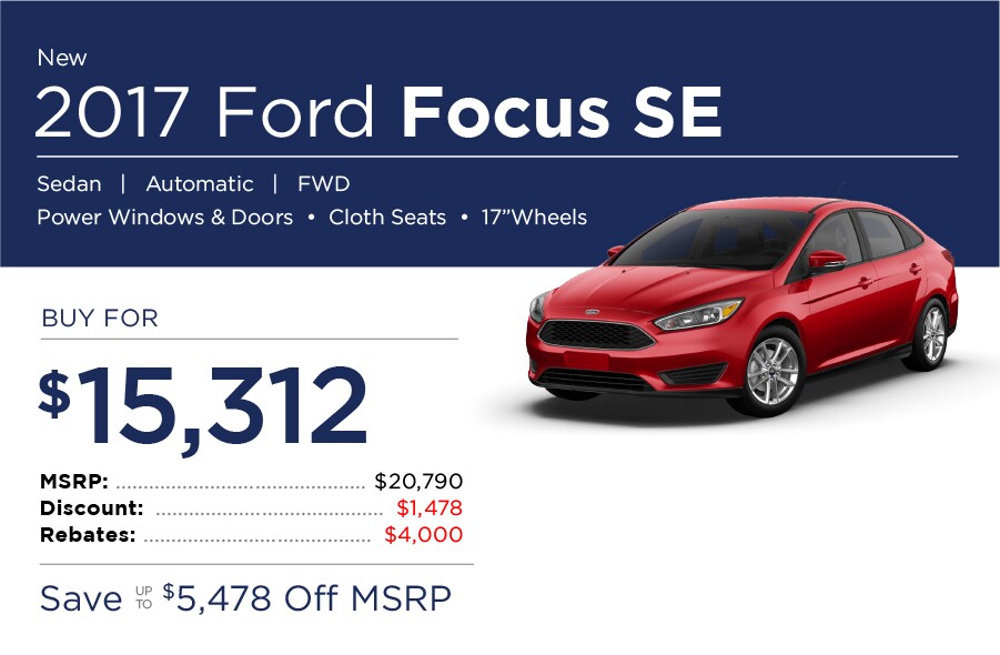 Ford Focus Special Offer