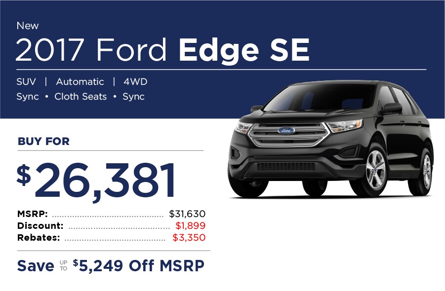 Ford Edge Special Offer