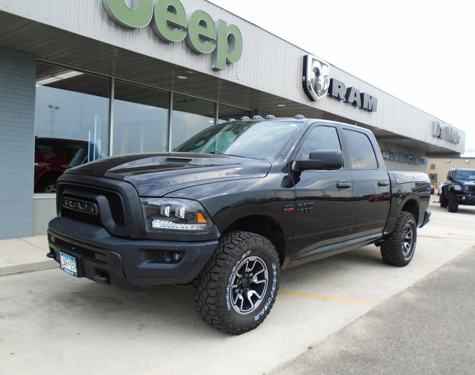 Used 2015 RAM Ram 1500 Pickup Rebel with VIN 1C6RR7YT3FS785526 for sale in Sauk Centre, MN