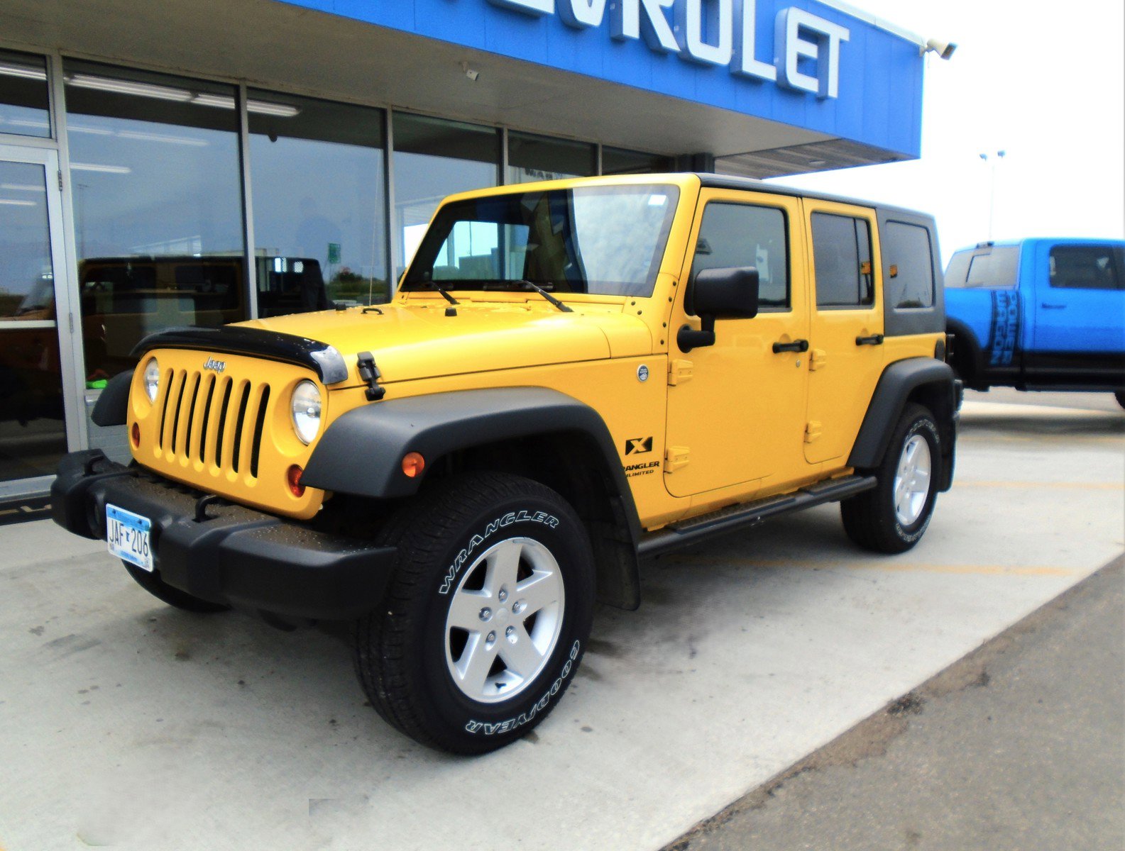 Used 2009 Jeep Wrangler Unlimited X with VIN 1J4GA39129L763751 for sale in Sauk Centre, Minnesota