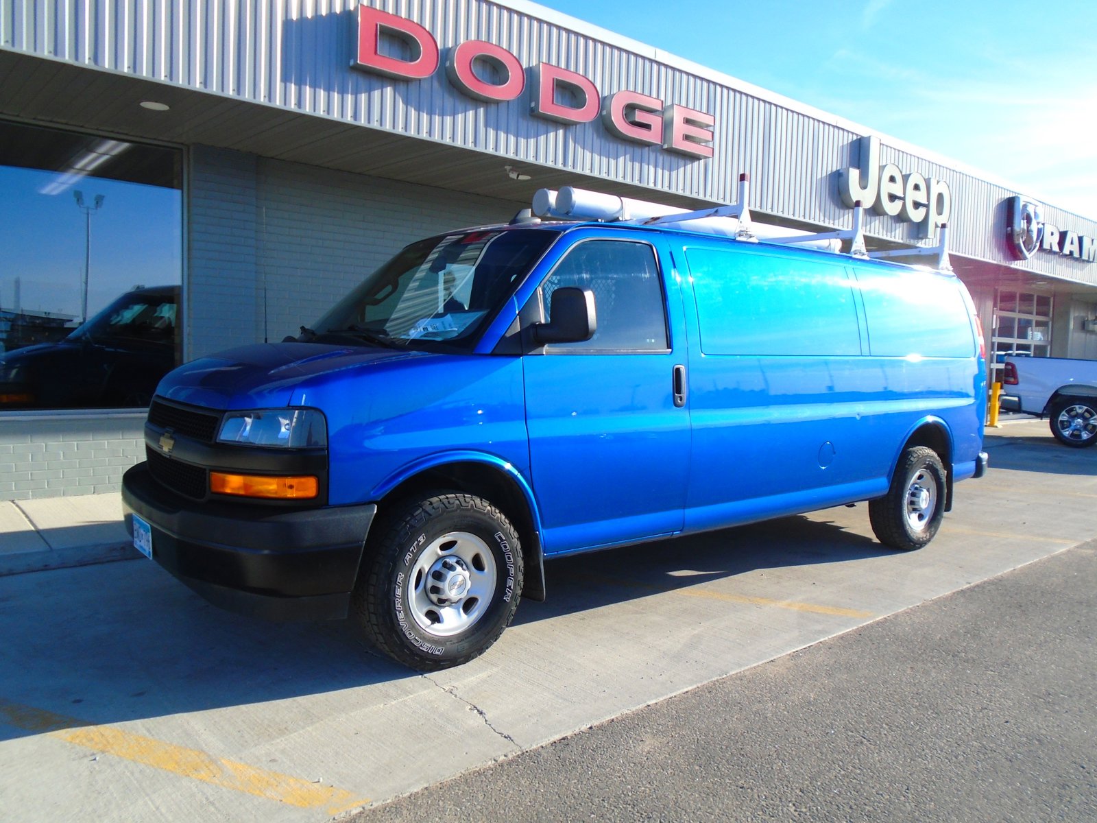 Used 2019 Chevrolet Express Cargo Work Van with VIN 1GCWGBFP5K1184905 for sale in Sauk Centre, Minnesota