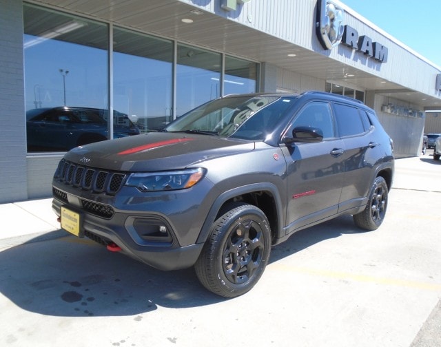 Used 2023 Jeep Compass Trailhawk with VIN 3C4NJDDN8PT550558 for sale in Sauk Centre, Minnesota