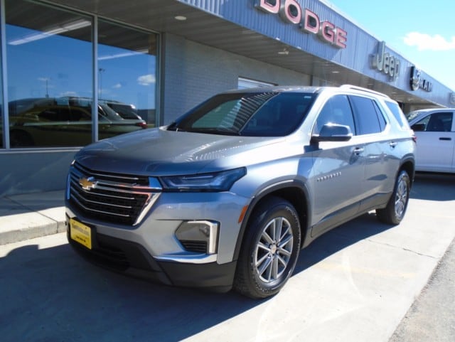 Used 2023 Chevrolet Traverse 1LT with VIN 1GNEVGKW9PJ254979 for sale in Sauk Centre, Minnesota