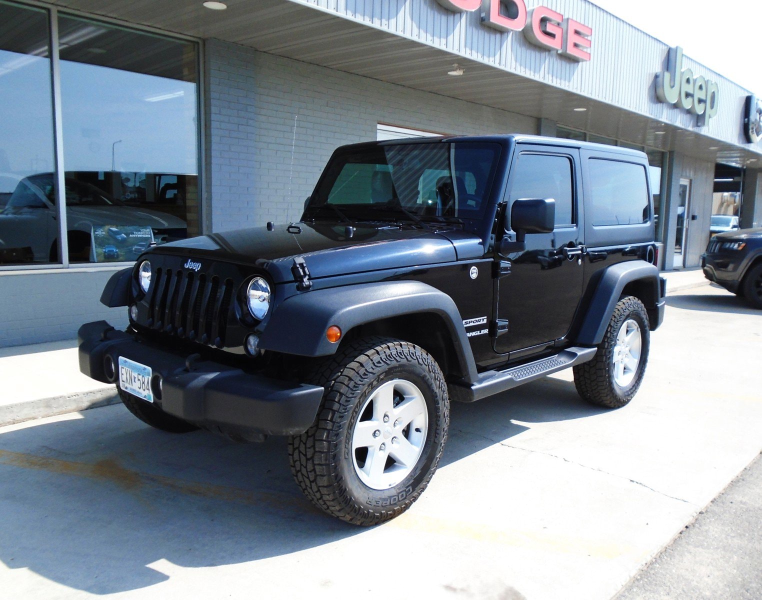 Used 2017 Jeep Wrangler Sport S with VIN 1C4AJWAG0HL630272 for sale in Sauk Centre, MN