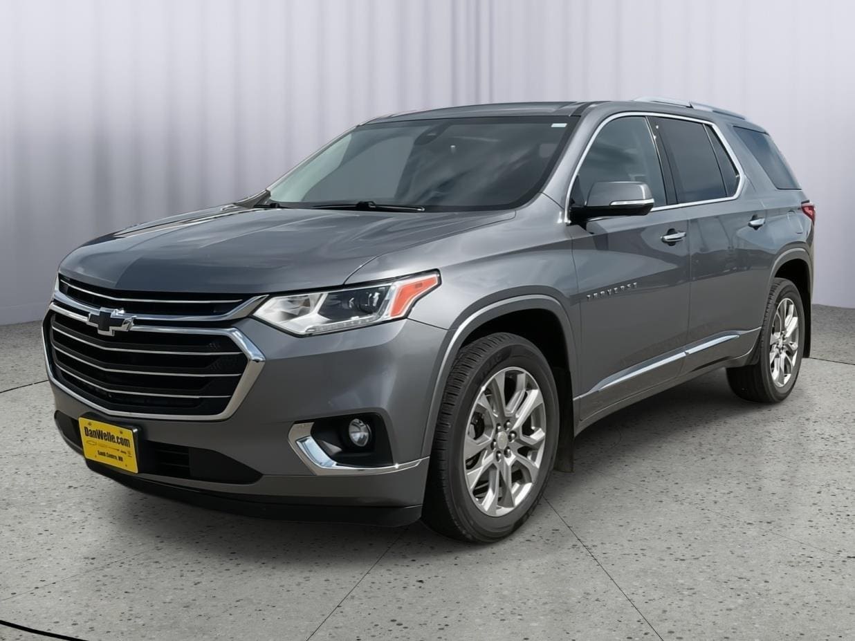 Used 2018 Chevrolet Traverse Premier with VIN 1GNEVJKW3JJ244503 for sale in Sauk Centre, Minnesota