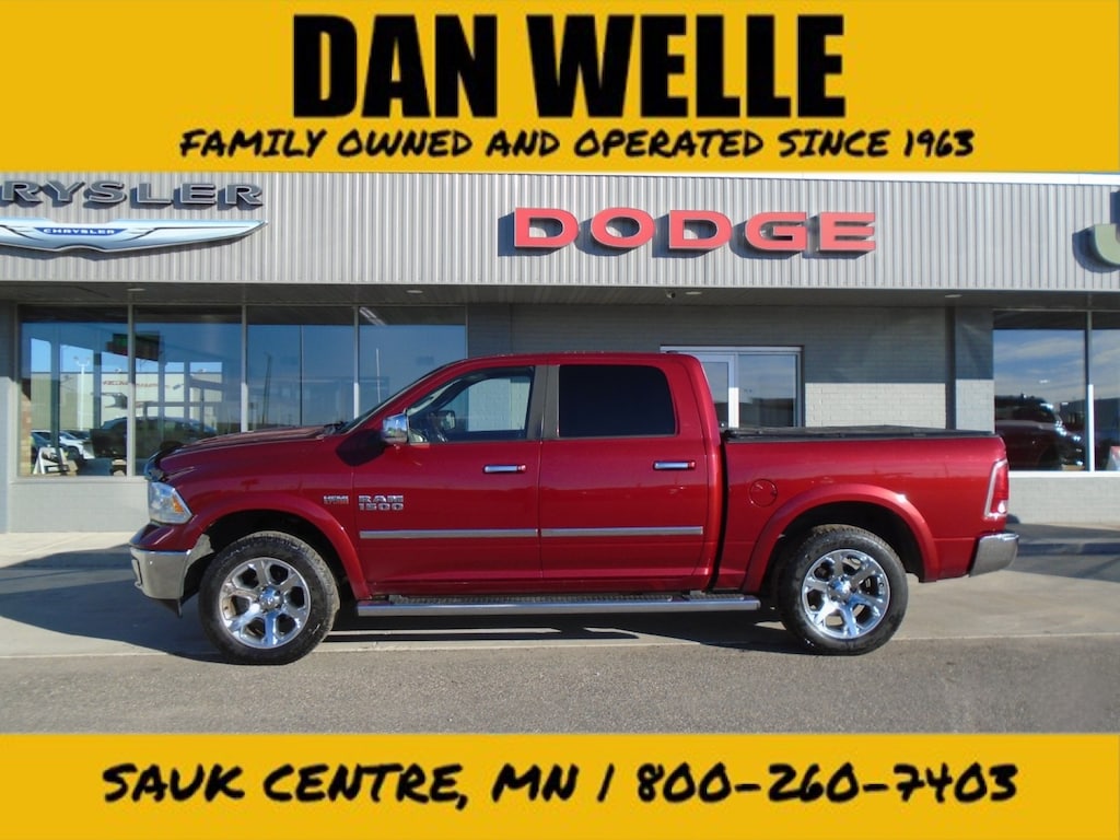 Used 2014 Ram 1500 Laramie Crew Cab Pickup Truck