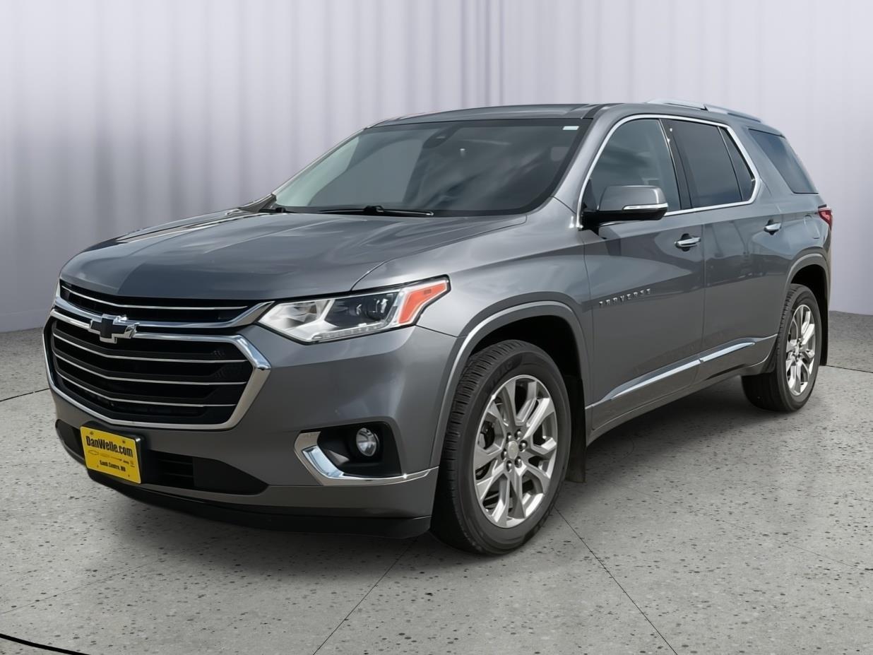Used 2018 Chevrolet Traverse Premier with VIN 1GNEVJKW3JJ244503 for sale in Sauk Centre, Minnesota