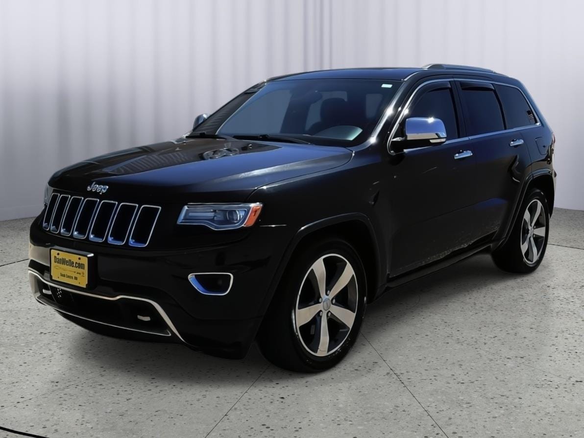 Used 2014 Jeep Grand Cherokee Overland with VIN 1C4RJFCM9EC384565 for sale in Sauk Centre, Minnesota