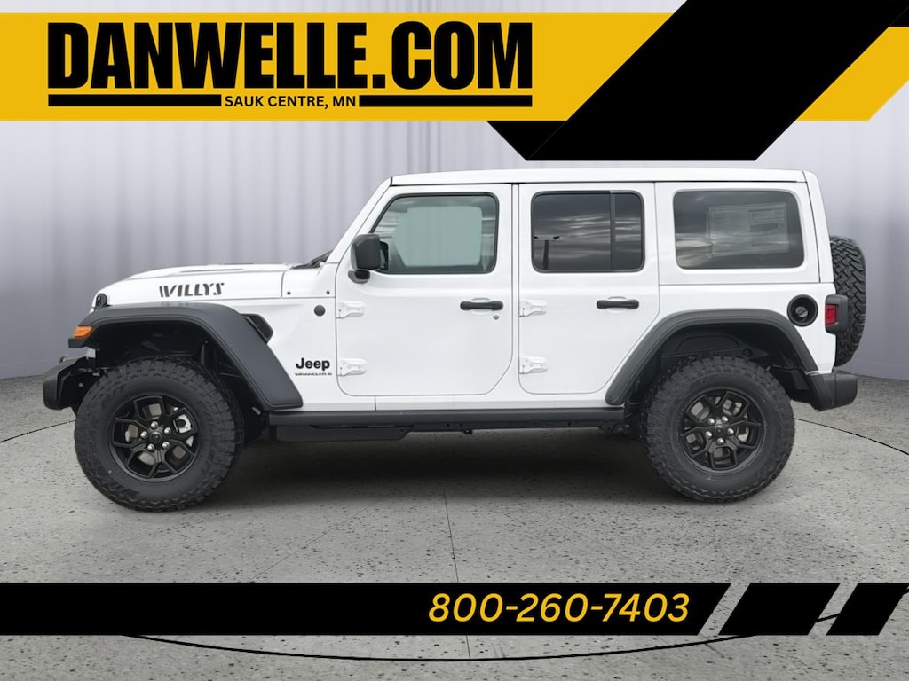 New 2026 Jeep Wrangler 4-DOOR WILLYS Sport Utility
