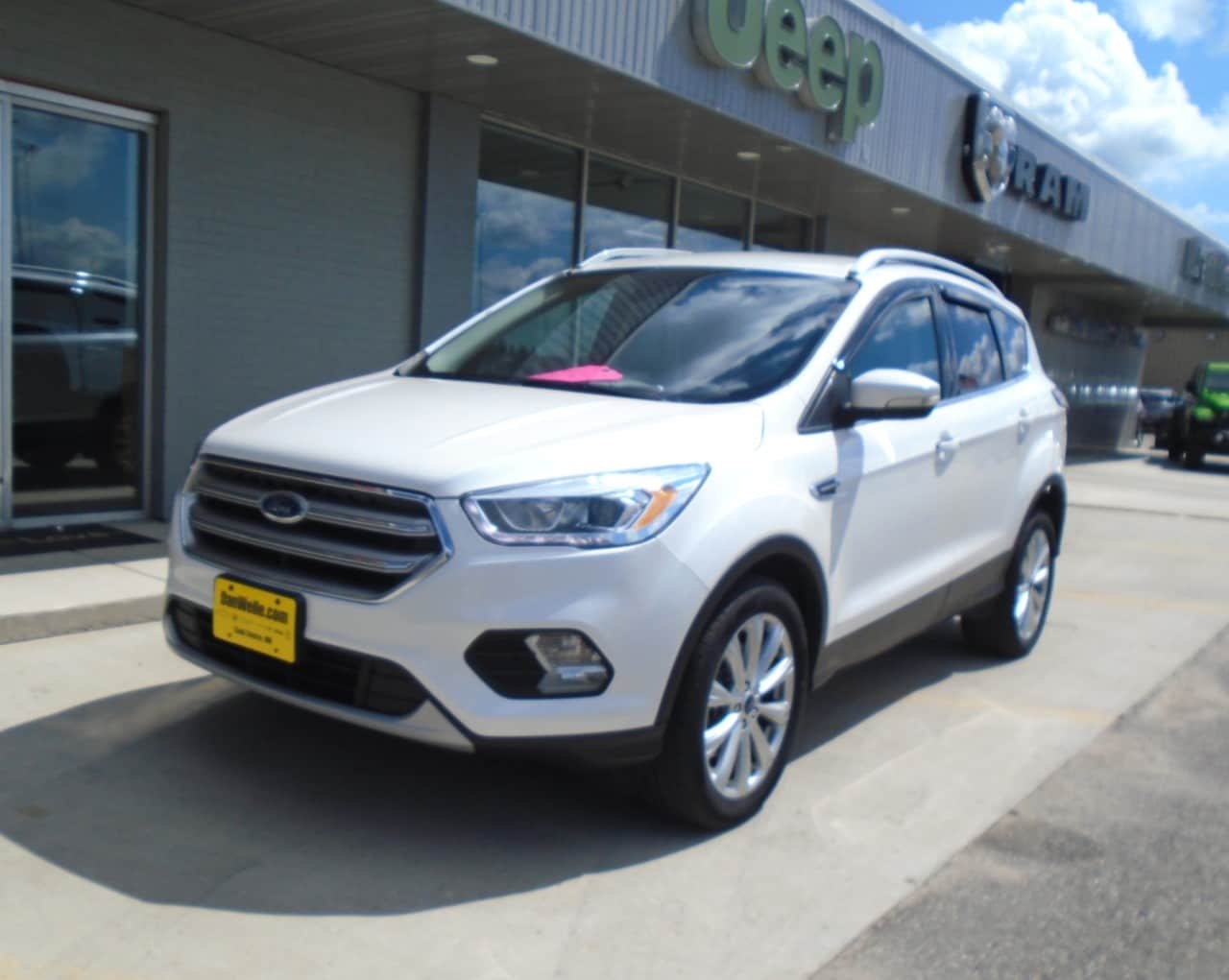 Used 2017 Ford Escape Titanium with VIN 1FMCU9J95HUA64389 for sale in Sauk Centre, Minnesota