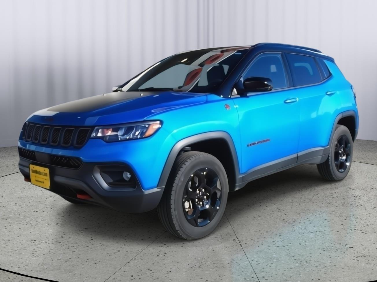 Certified 2023 Jeep Compass Trailhawk with VIN 3C4NJDDN2PT542293 for sale in Sauk Centre, Minnesota