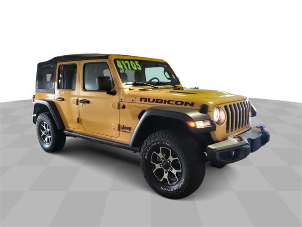 Used 2021 Jeep Wrangler Unlimited Rubicon 4X4 SUV