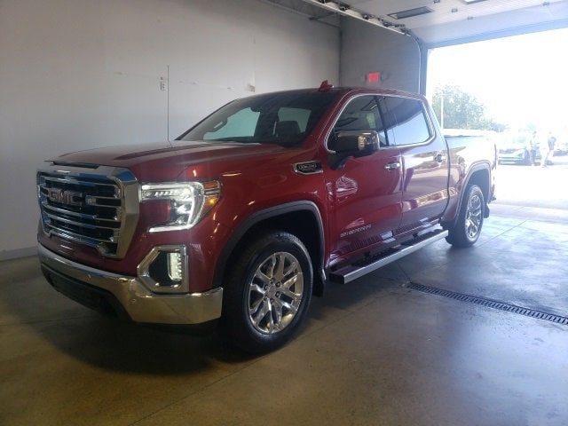 Used 2022 GMC Sierra 1500 Limited SLT with VIN 3GTU9DEDXNG108218 for sale in Tipton, IN