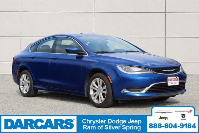 2015 Chrysler 200 For Sale >> Used 2015 Chrysler 200 For Sale In Silver Spring Md Vin 2015 Chrysler 200 For Sale >> Used 2015 Chrysler 200 For Sale In Silver Spring Md Vin