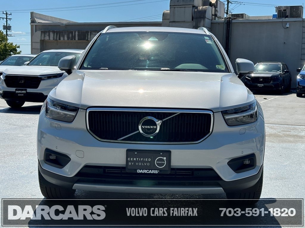 Certified 2021 Volvo XC40 Momentum with VIN YV4162UK0M2603340 for sale in Fairfax, VA