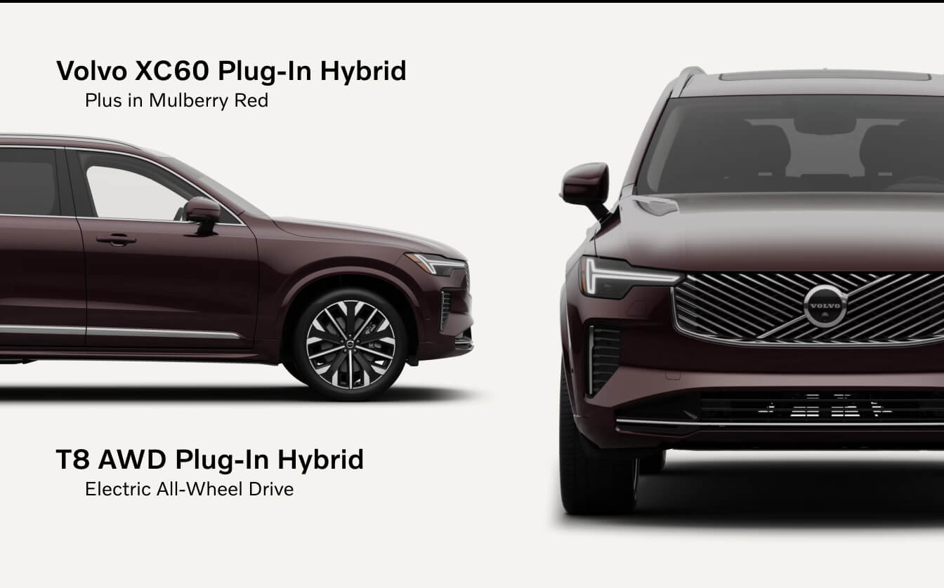 Volvo XC90 Plus - Mulberry Red