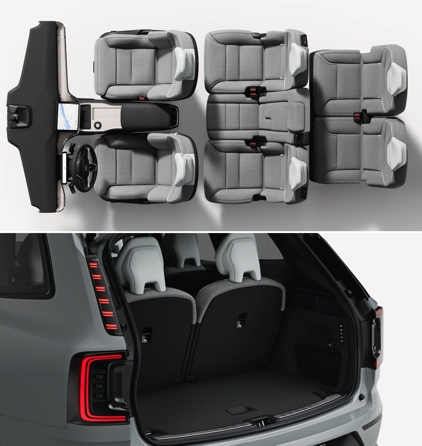 Volvo EX90 Exterior Design, Colors, Dimensions, and Cargo Space