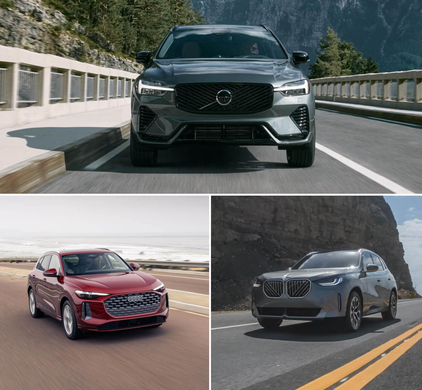 2025 BMW X3 vs. Volvo XC60 vs. Audi Q5 Trim Levels