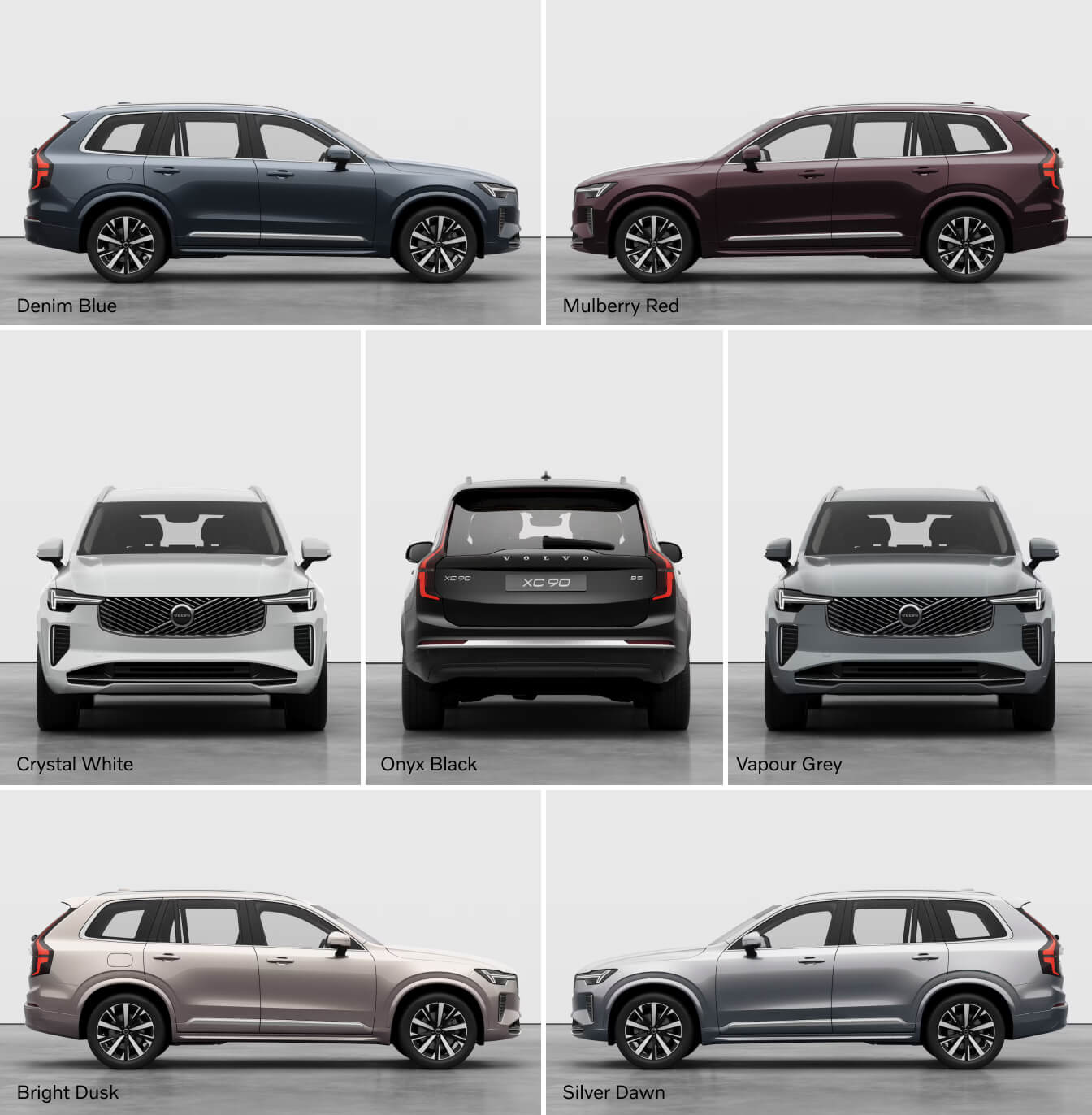 2024 Volvo XC90 Exterior Colors