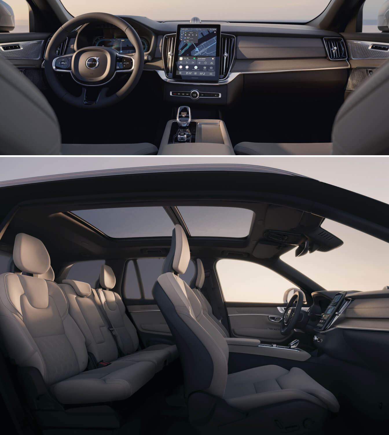 Volvo XC90 Plug-In Hybrid Interior Dimensions