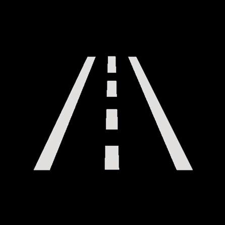 Lane Keeping Aid Active (Markings Detected)