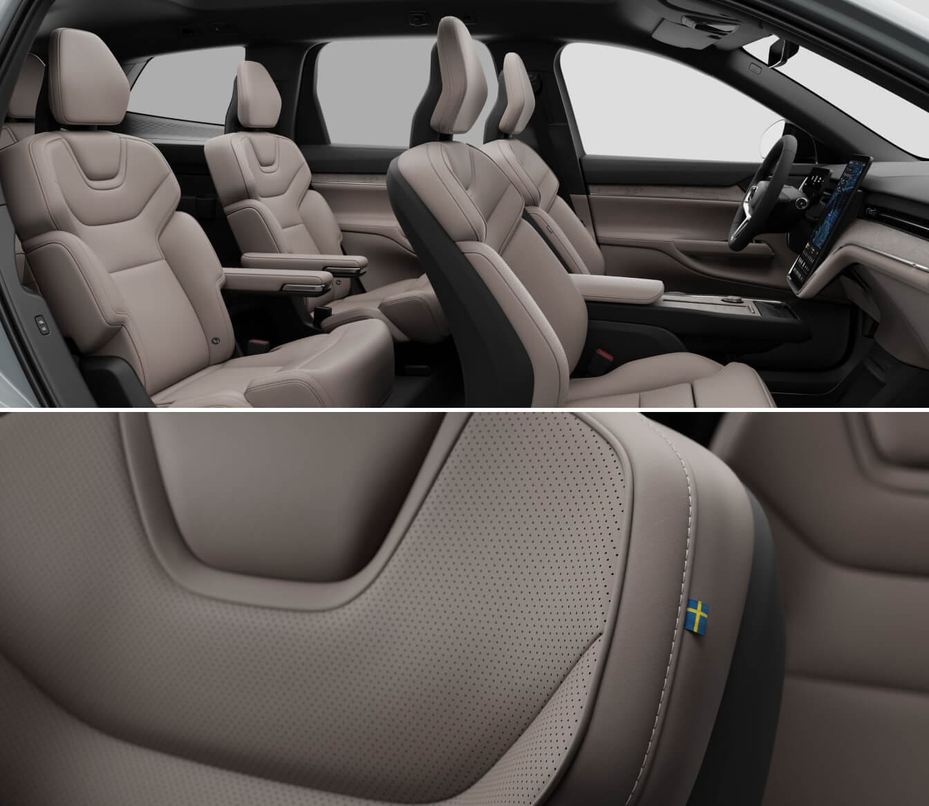 Volvo EX90 Interior Textiles, Accents, and Upholstery
