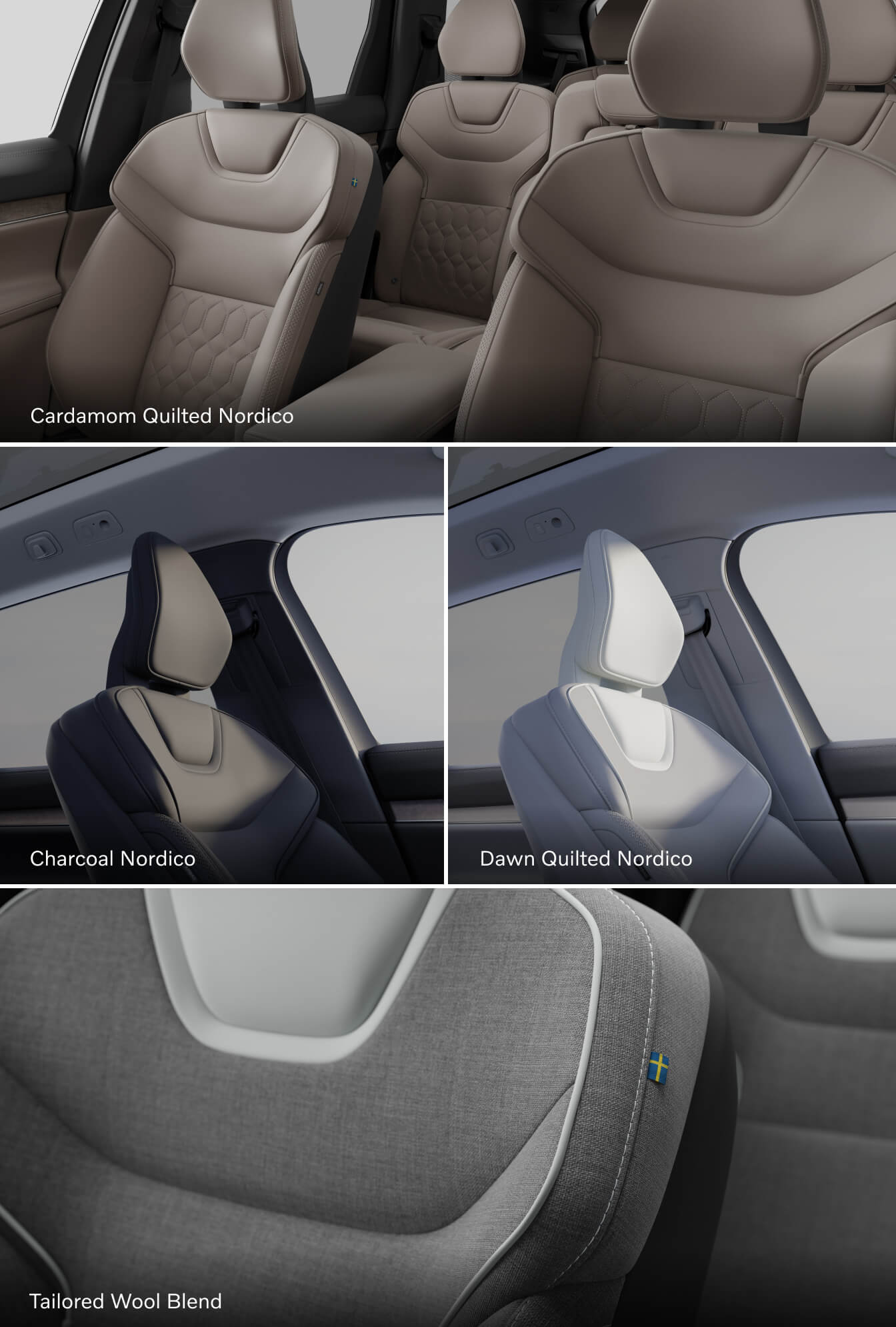 Volvo EX90 Interior Materials