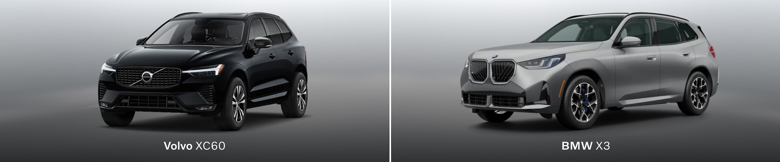 Volvo XC60 vs. BMW X3