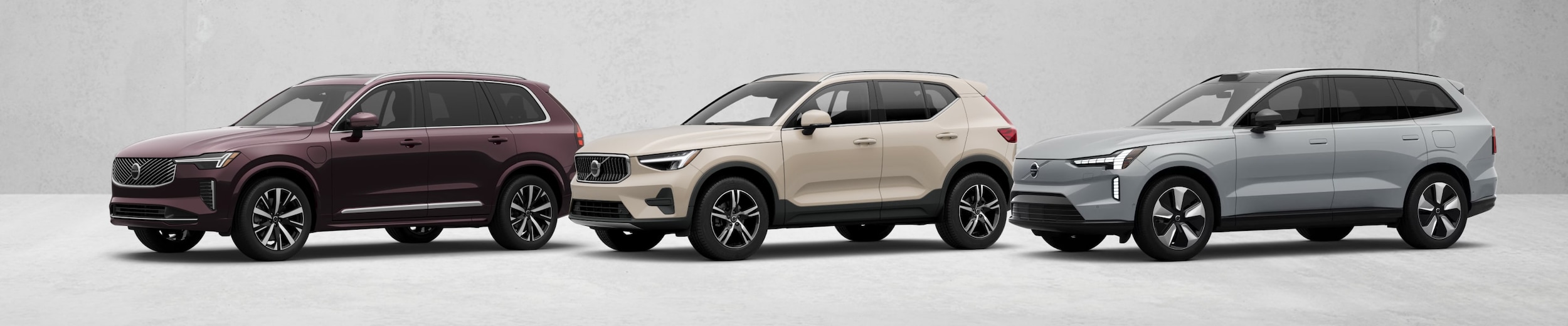 Electric Volvo SUVs & Plug-In Hybrid Volvo SUVs