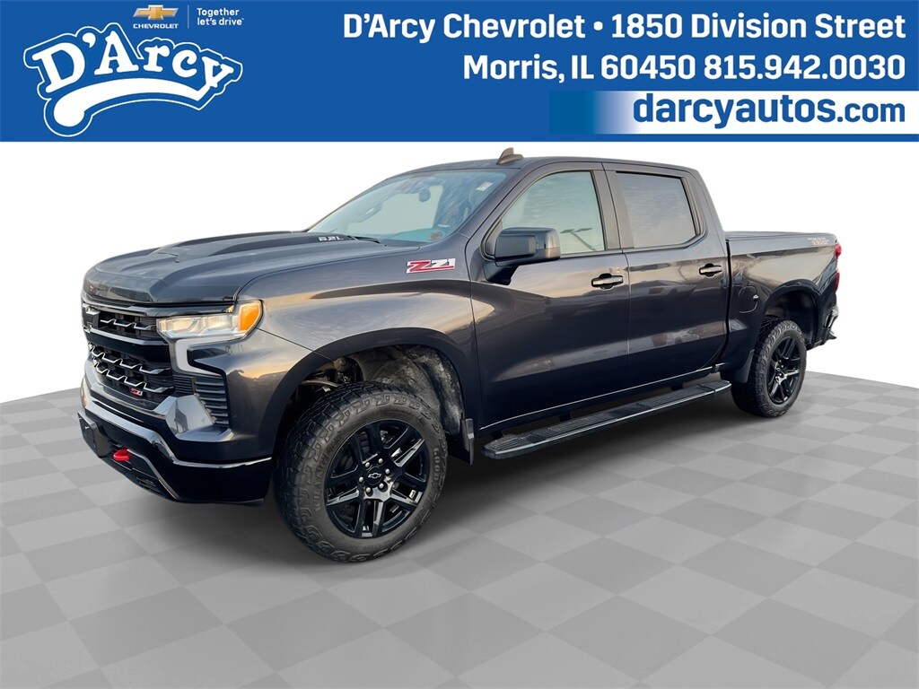 Used 2023 Chevrolet Silverado 1500 LT Trail Boss Truck Crew Cab