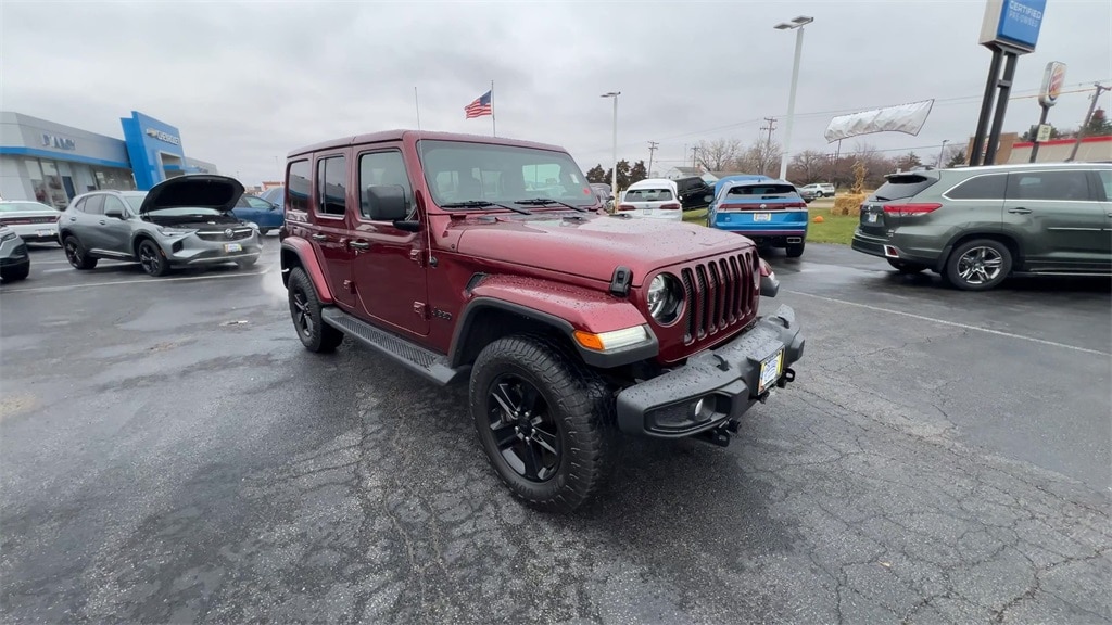 Used 2021 Jeep Wrangler Unlimited Sahara SUV
