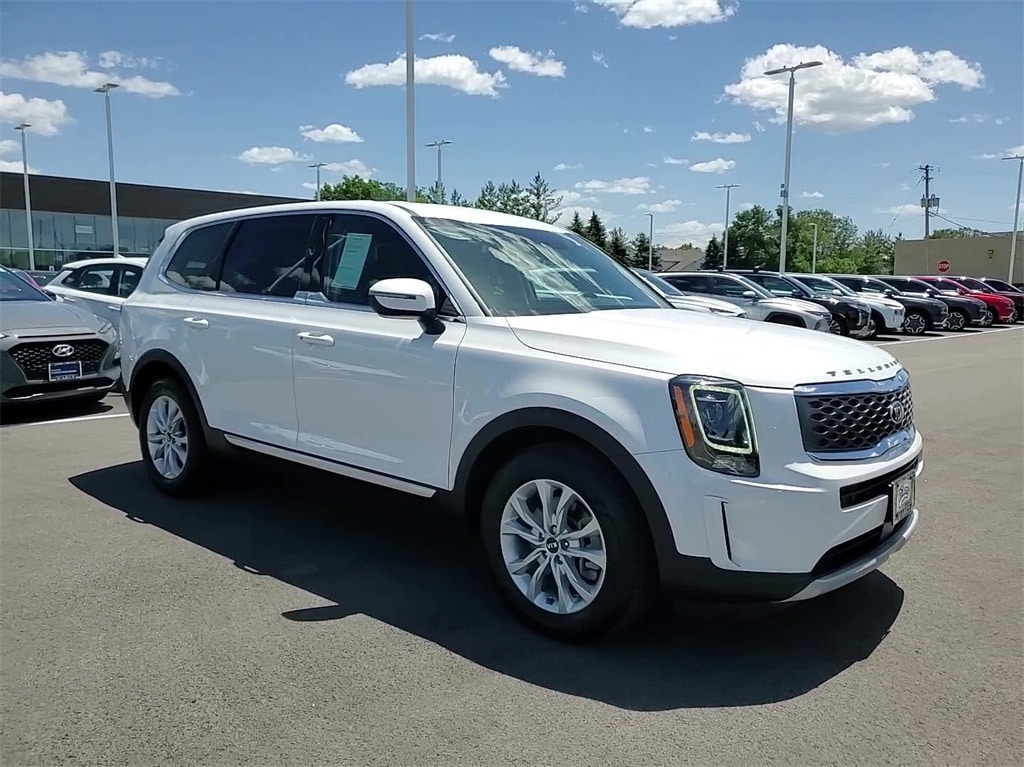 Used 2021 Kia Telluride LX with VIN 5XYP2DHCXMG111282 for sale in Joliet, IL