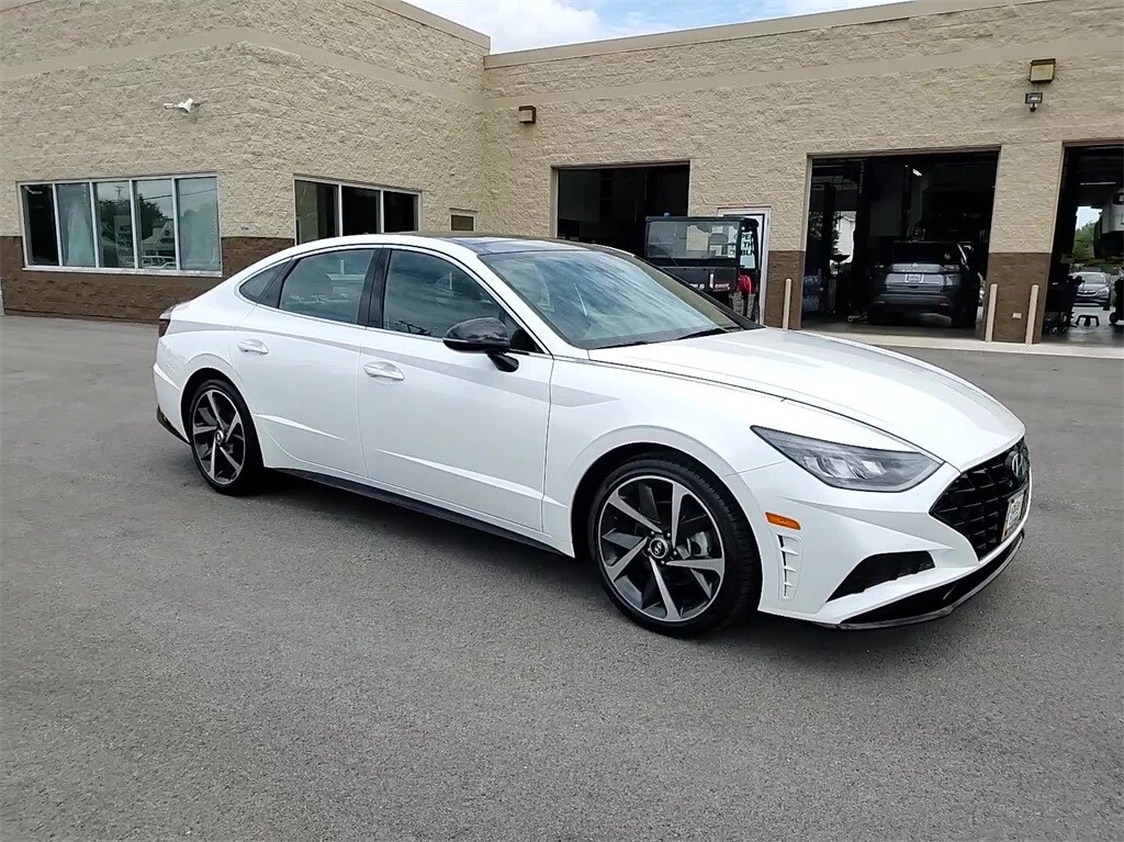 Certified 2022 Hyundai Sonata SEL Plus with VIN KMHL44J2XNA236905 for sale in Joliet, IL